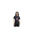Womens/ladies Inter Miami Cf Short-sleeved Football Jersey Black Pink Adidas-1