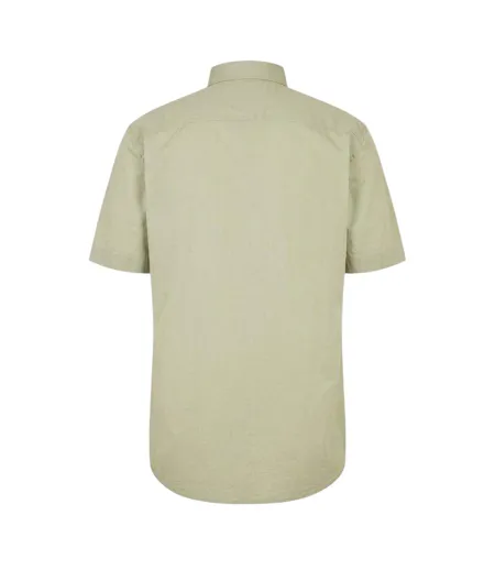 Chemise Manches Courtes Homme Vert Hugo