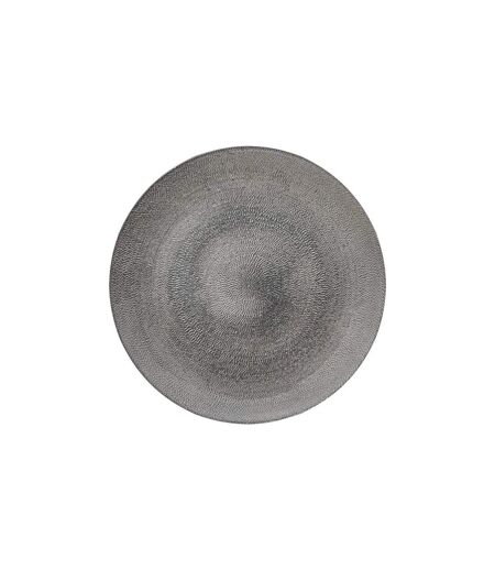 Lot de 6 Assiettes Plates Aurore 28cm Gris