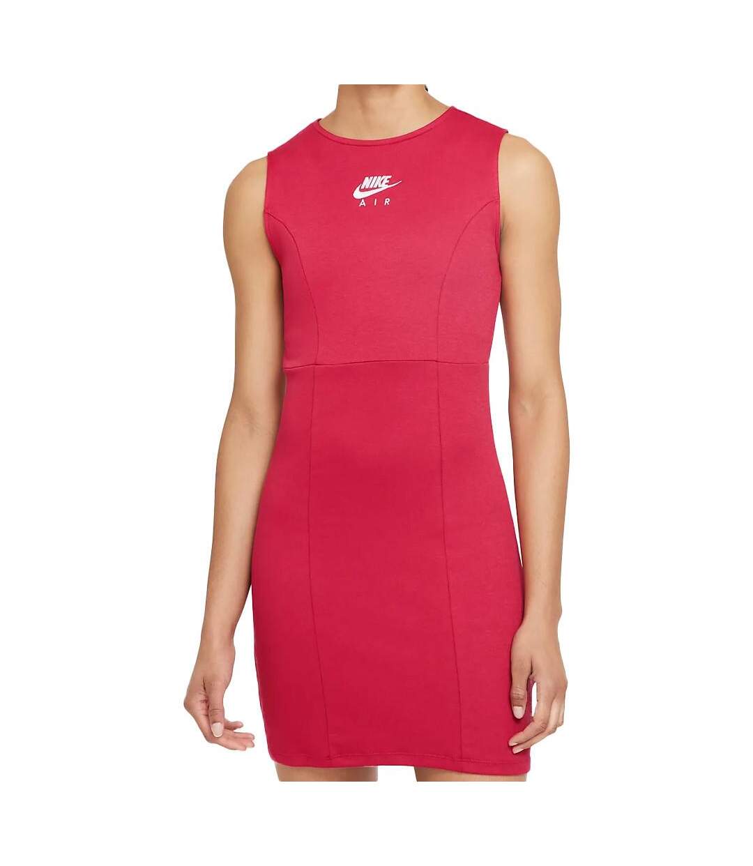 Robe Rouge Femme Nike Air Midi - S-1