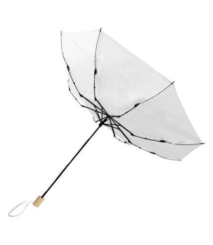 Avenue Birgit Recycled Folding Umbrella (White) (One Size)