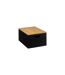 Lot de 3 Boîtes de Rangement Bava 34cm Noir-4