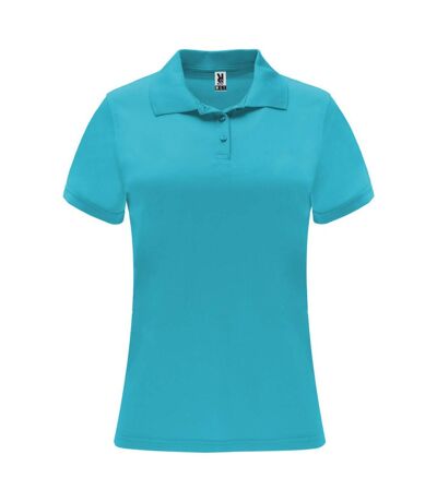 Polo Monzha Femme Turquoise Vif Roly
