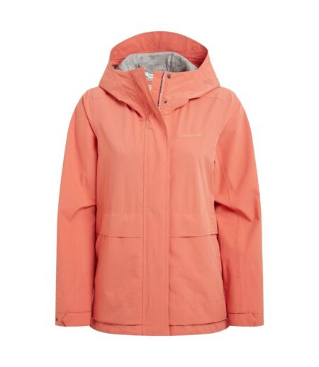 Womens/ladies National Trust Cinquefoil Waterproof Jacket Spiced Apricot Craghoppers