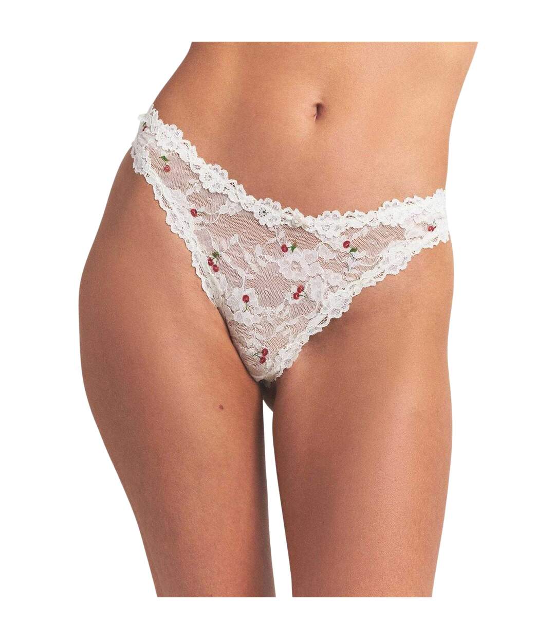String Motif/style Cerise Femme Blanc Cassé Skims-4
