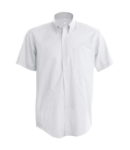 Chemise à manches courtes homme blanc Kariban