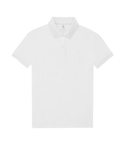 Polo my femme blanc B&C