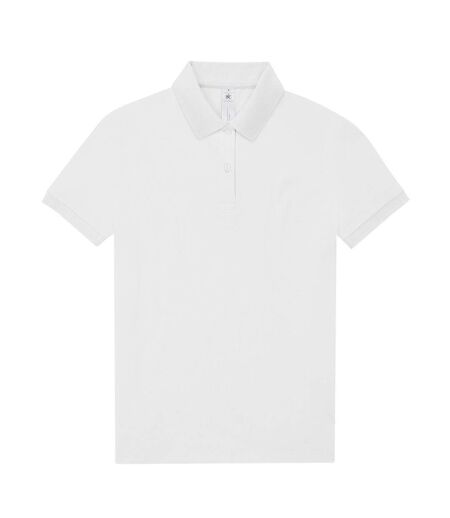 Polo my femme blanc B&C