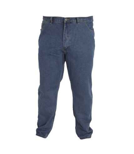 Duke Mens Rockford Kingsize Comfort Fit Jeans (Stonewash)