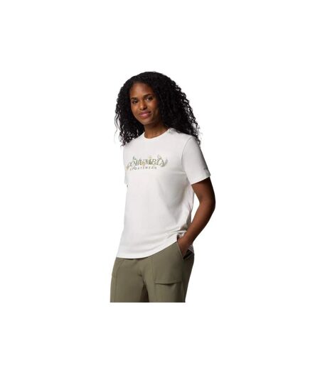 T-shirt Motif/style Logo Boundless Beauty Femme Beige Columbia