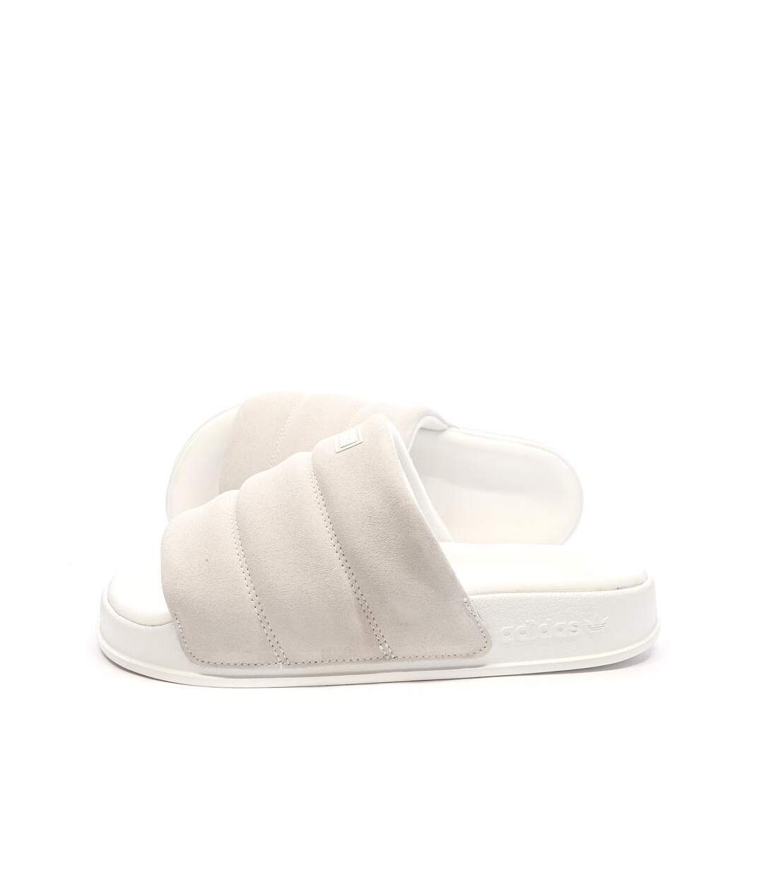 Claquettes Blanches Femme Adidas Adilette Essential - 38-1