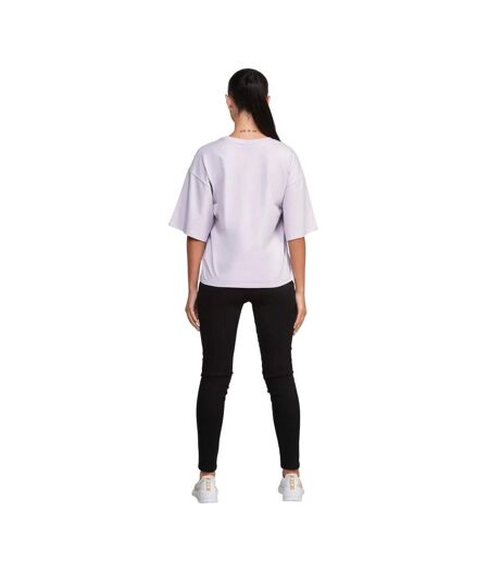 T-shirt court varsity femme violet SikSilk