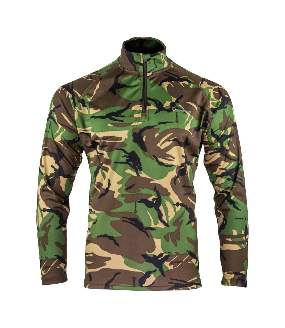 Haut De Sport Motif/style Camouflage Armour Homme Vert Marron Speero-1