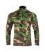 Haut De Sport Motif/style Camouflage Armour Homme Vert Marron Speero-1
