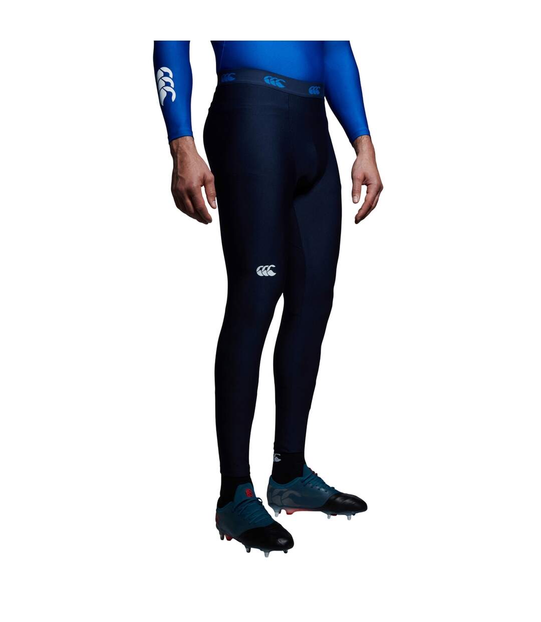 Mens Thermoreg Leggings Navy Canterbury-4