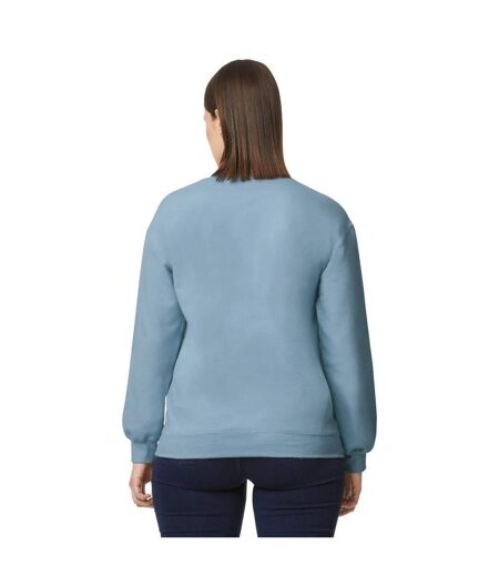 Sweat Softstyle Adulte Bleu De Gris Gildan