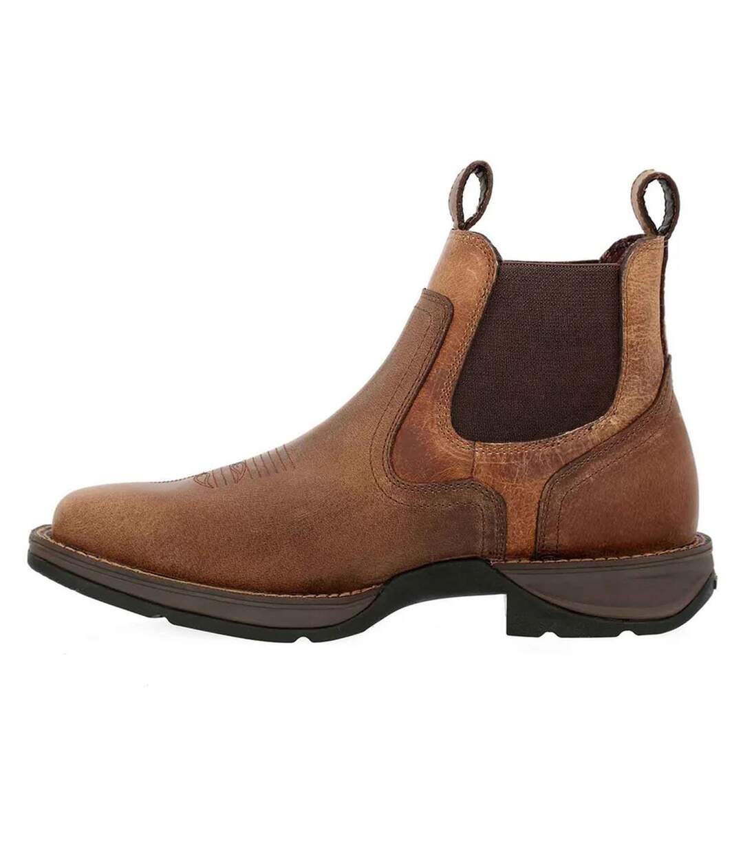 Bottes De Cowboy Red Dirt Rebel Homme Brun Clair Durango-3