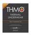 THMO - Homme Haut thermique Manches Longues Chaud sous Vetement Couche de Base-2