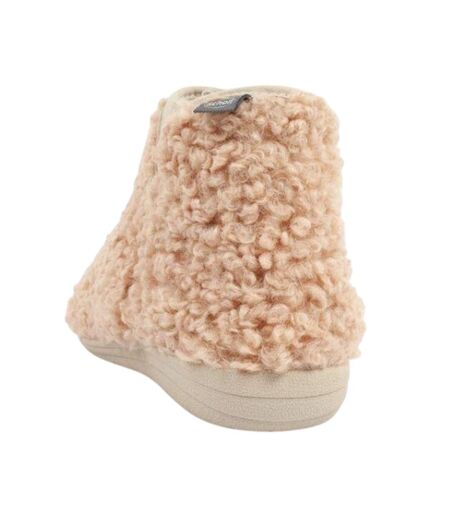 Chaussons Bottines Maddy Femme Marron Beige Scholl