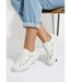 Derbies à lacets cuir largeur confort perforées-3