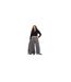 Haut Court Manches Longues Motif/style Côtelé Femme Noir Brave Soul-1