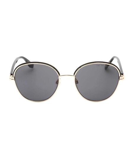 Mens Round Sunglasses One Size Gold Grey Marc Jacobs