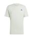 T-shirt Style Logo Brodé Essentials Homme Vert Adidas-2