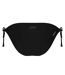 Womens/ladies Side Tie Bikini Bottoms Black Zoggs-3