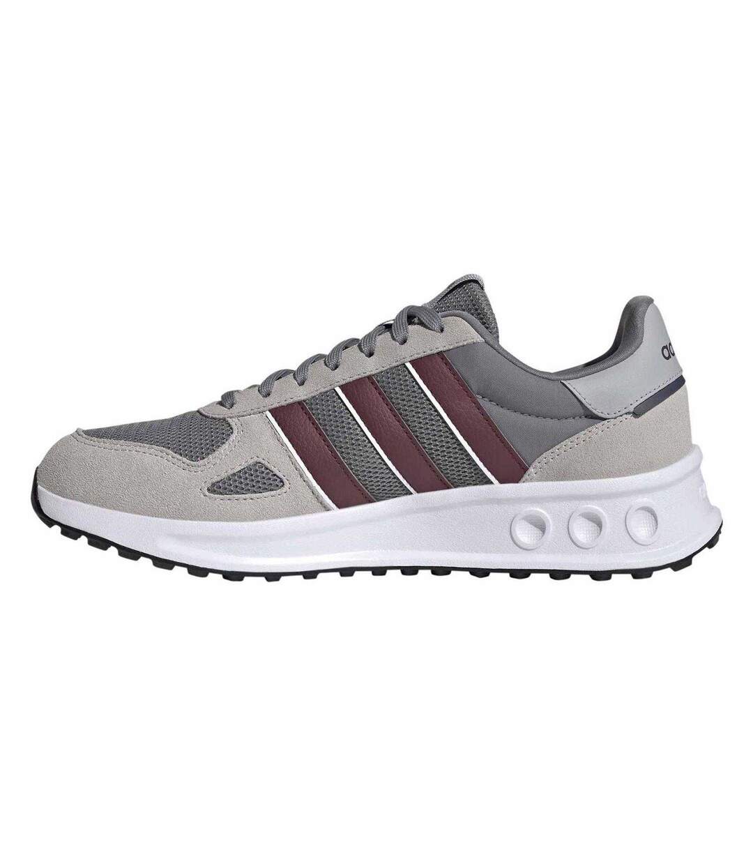 Baskets Motif/style 3 Rayures Run Homme Gris Adidas-3