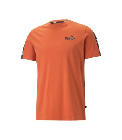 T-shirt Orange Homme Puma Tape Tee