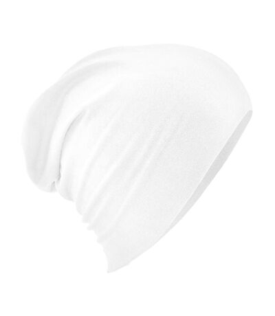 Hemsedal bonnet mou en coton adulte mixte blanc Beechfield