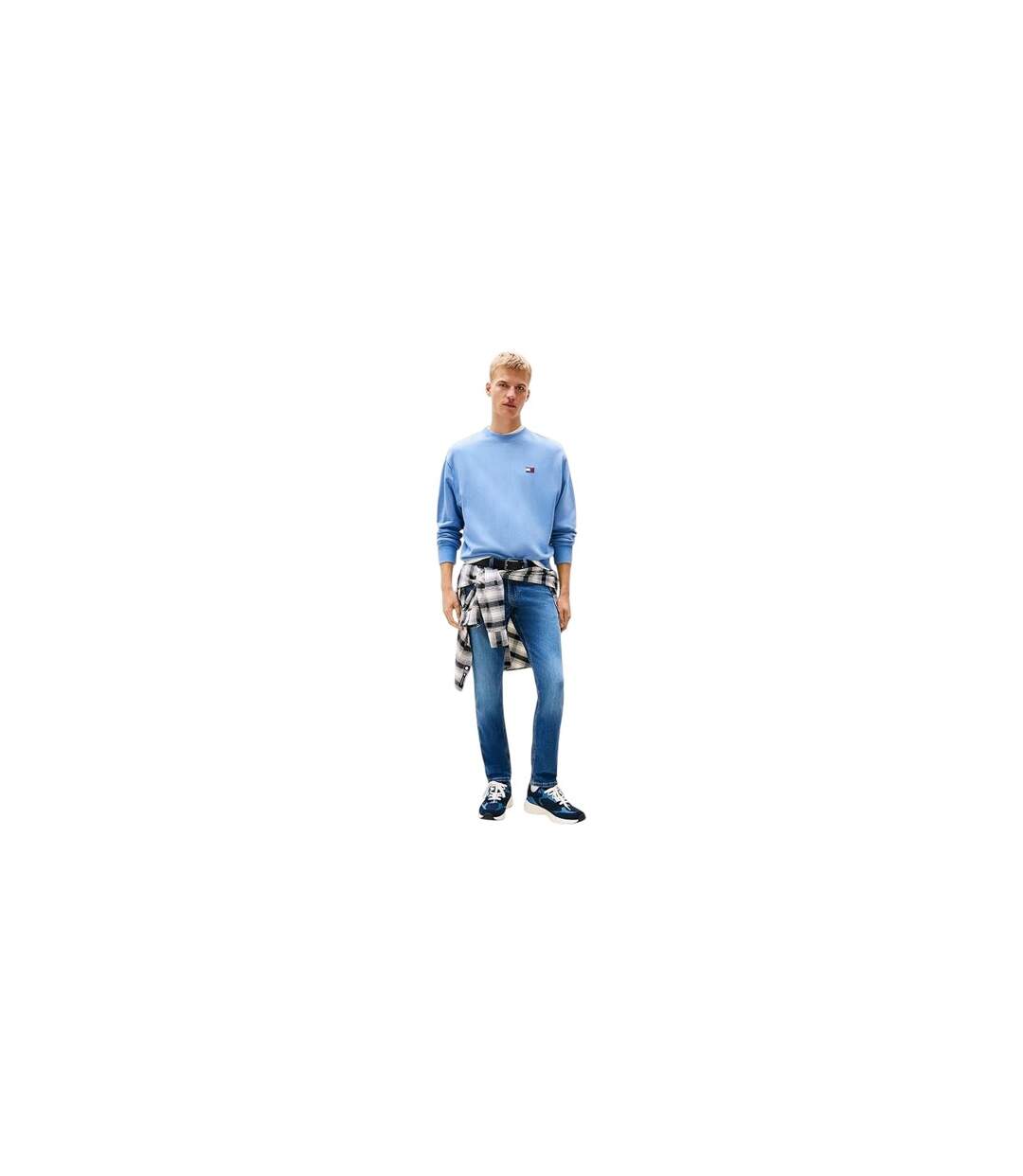 Mens Denim Jeans Medium Blue Tommy Jeans-1