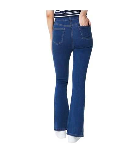 Womens/ladies flared jeans mid wash Principles