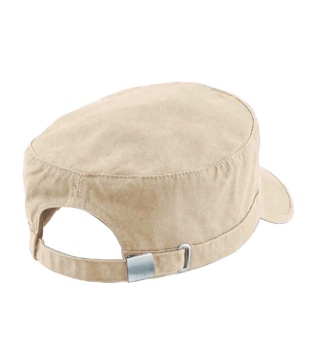 Casquette militaire beige Beechfield-2