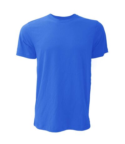 Canvas Unisex Jersey Crew Neck Short Sleeve T-Shirt (True Royal)