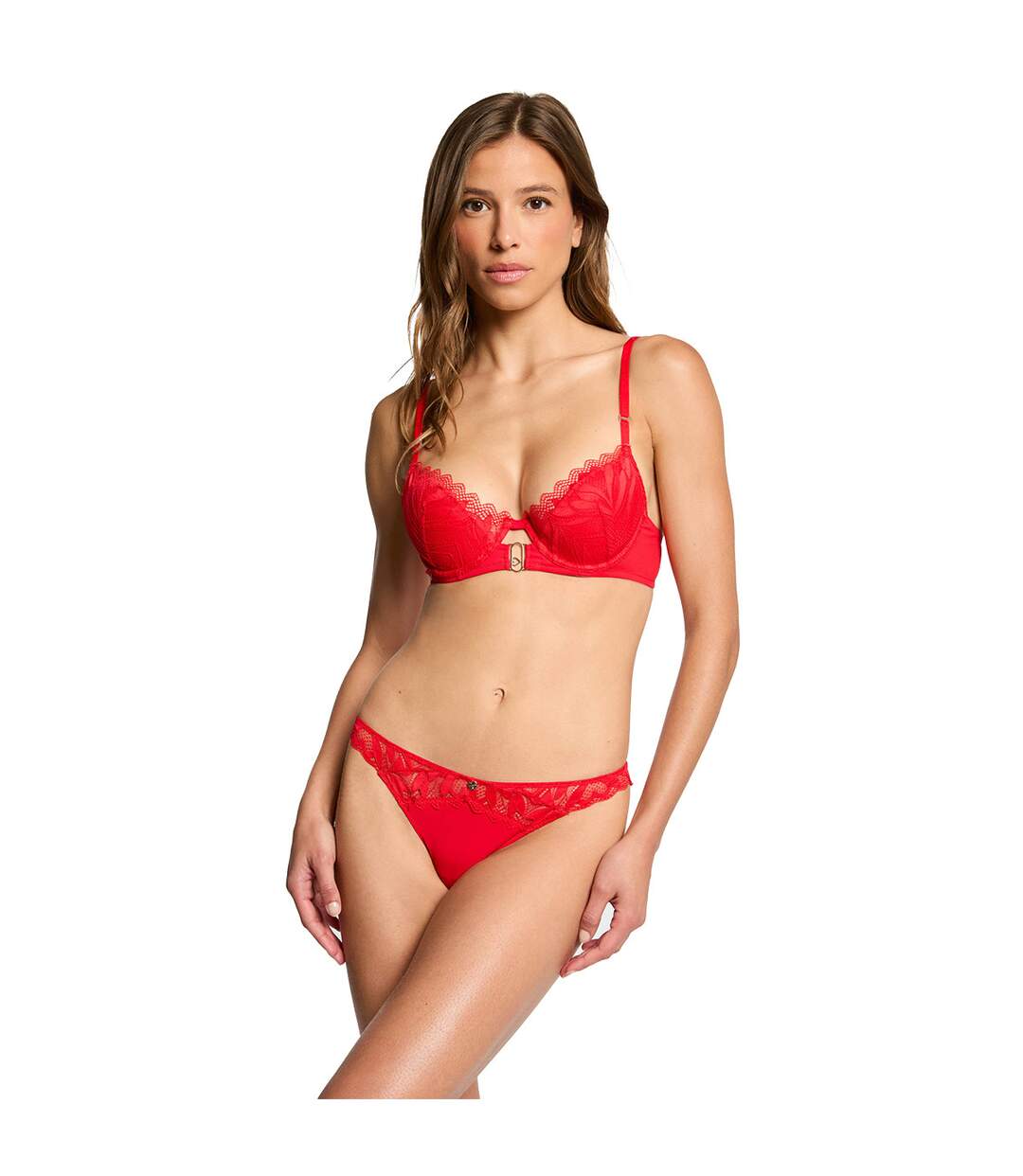 Tanga rouge Claudia-3