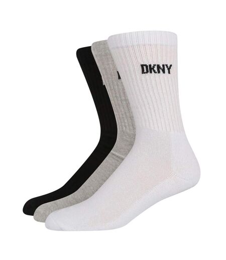 Chaussettes Homme Noir Blanc Gris DKNY