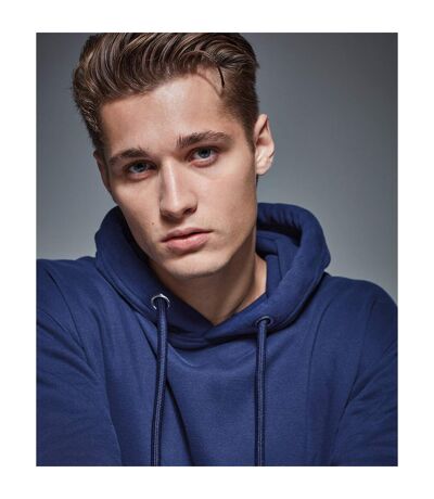 Mens Organic Hoodie Navy Anthem