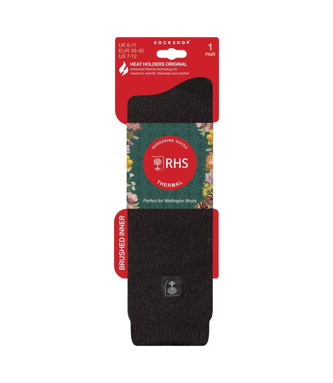 Mens Long Knee High Thermal Wellington Boot Socks-2