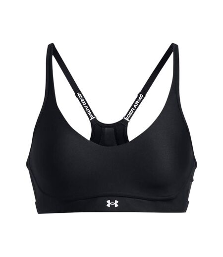 Brassière De Sport Infinity Femme Noir Blanc Under Armour