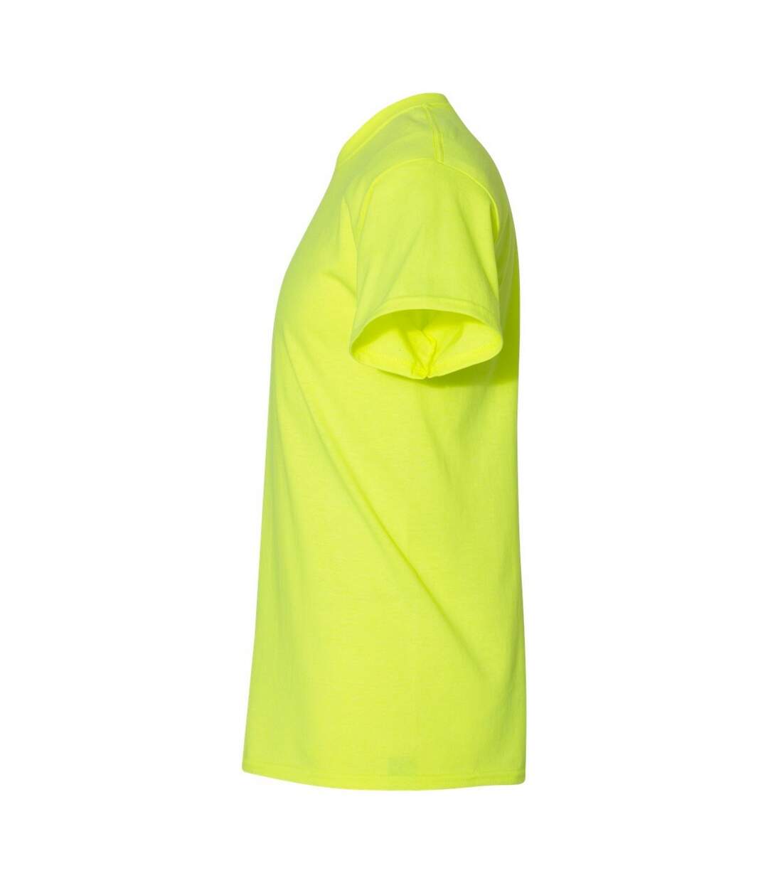 T-shirt Adulte Vert Fluo Gildan-3