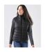 Womens/ladies Stavanger Thermal Body Warmer Black Graphite Grey Stormtech-1
