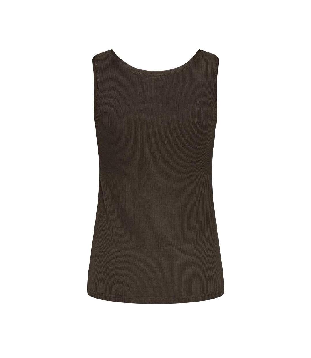 Débardeur marron femme jdy kira life-2