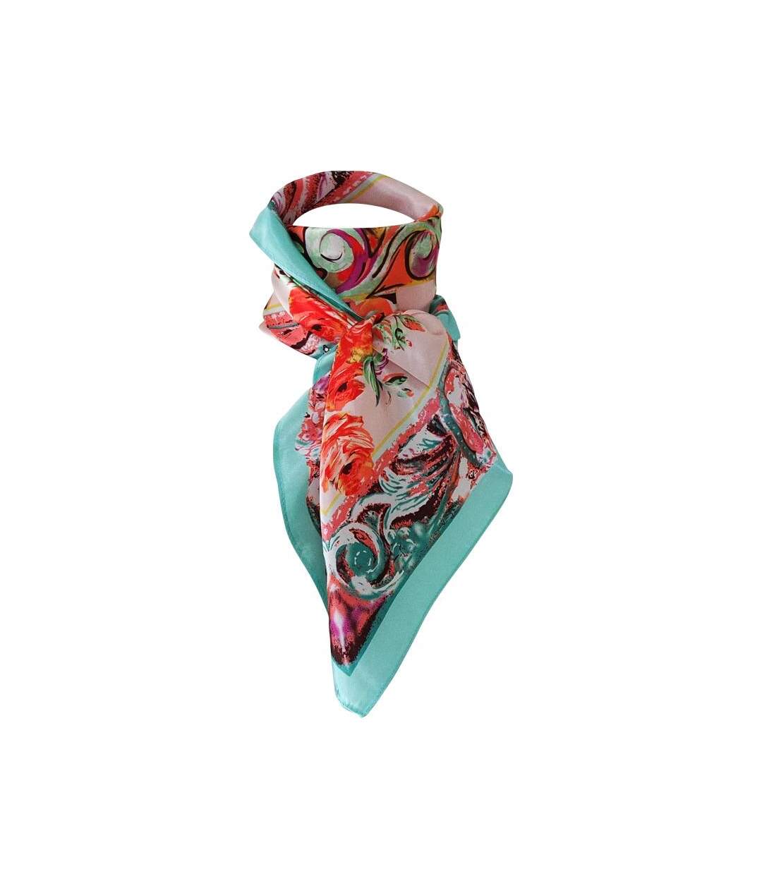 Grand foulard polysatin INAYA-1