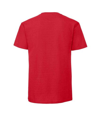 T-shirt ringspun premium homme rouge Fruit of the Loom Fruit of the Loom