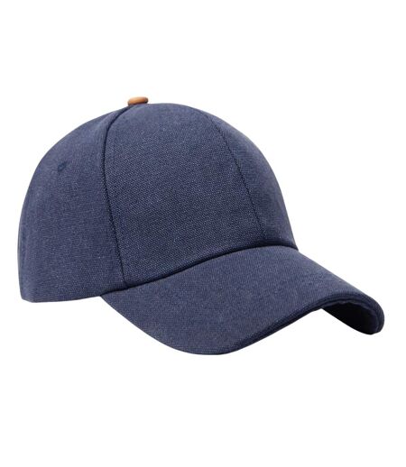 Canvas Aware Baseball Cap Navy Vinga