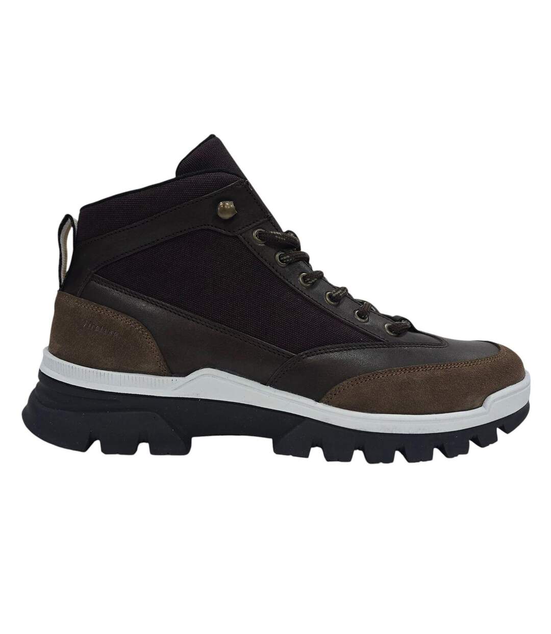 Mens Jason Leather Hiking Boots Brown Firetrap-1