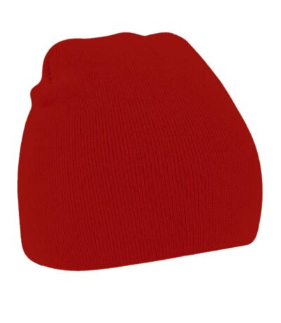 Bonnet unisexe rouge Beechfield