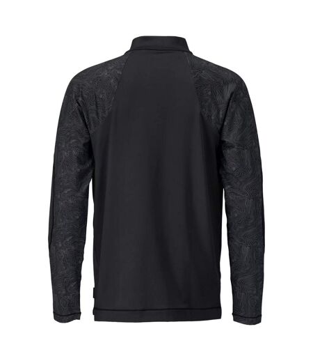 T-shirt Manches Longues Customised Homme Noir Mascot