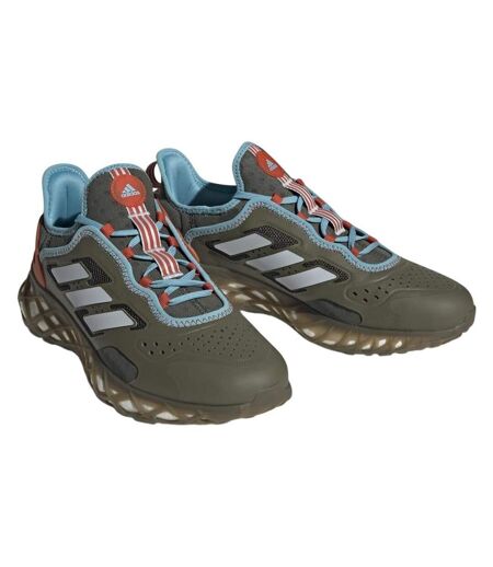 Mens web boost shoes olive Adidas